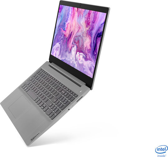 Lenovo IdeaPad 3 15IIL05 15.6" FHD (i3-1005G1/4GB/256GB SSD/W10 S) Platinum Grey (US Keyboard) view 8
