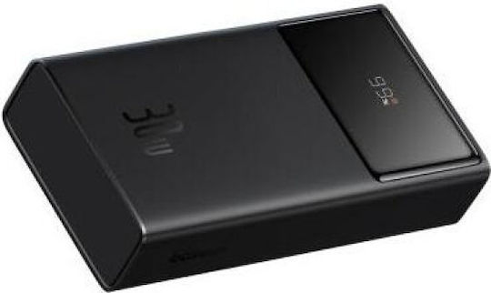 Baseus Star-Lord Power Bank 10000mAh 30W with 2 USB-A Ports Power Delivery White view 5