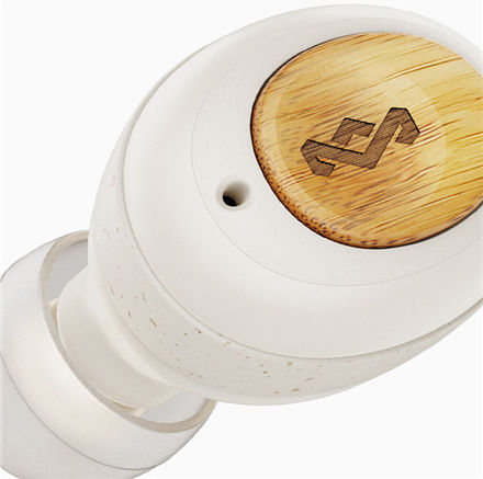 The House Of Marley Champion In-ear Bluetooth Handsfree Earphones with Charging Case Cream Ansicht 4
