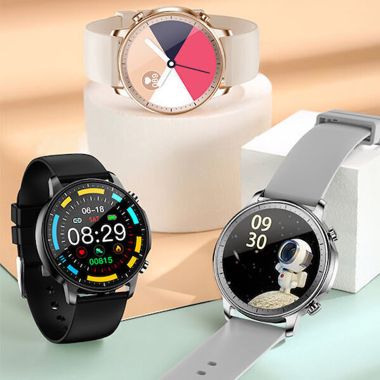 V23 Aluminium 40mm Smartwatch with Heart Rate Monitor (Gray) view 6