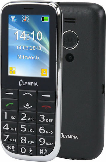 Olympia Joy II Dual SIM Mobile with Large Buttons Black view 5