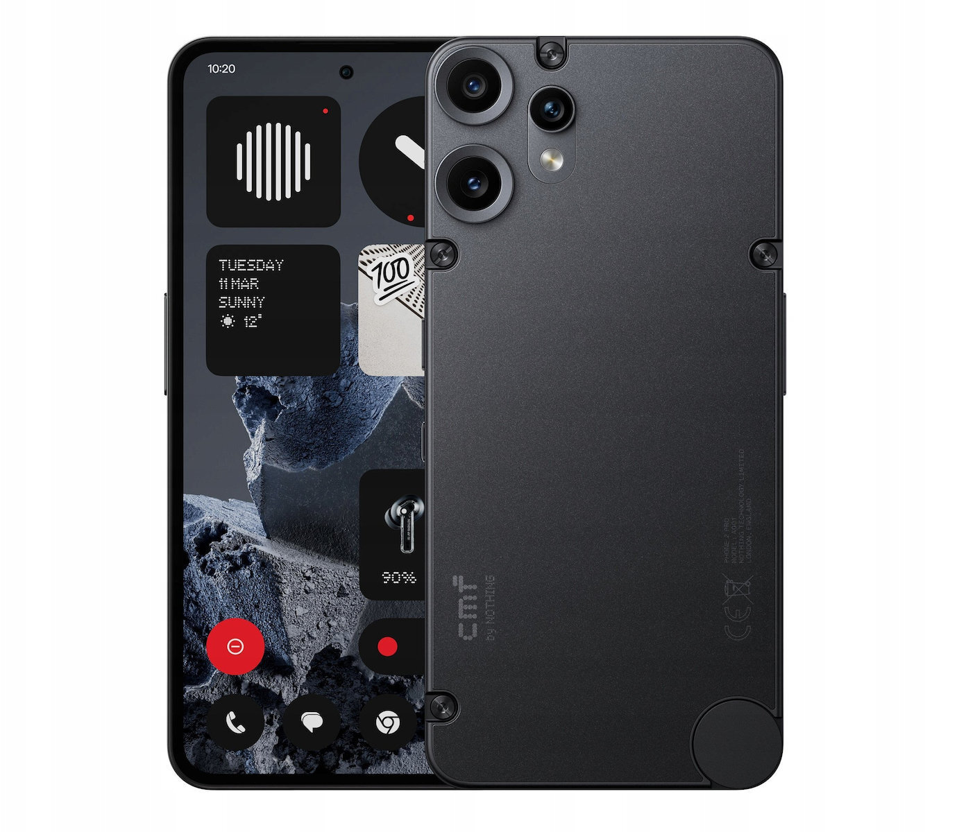 Nothing CMF Phone 2 Pro 5G Dual SIM (8GB/128GB) Black view 1