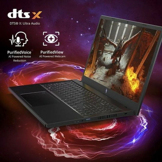 Acer Nitro V 15 ANV15-51 15.6" IPS FHD 144Hz (i5-13420H/16GB/1TB SSD/GeForce RTX 4060/No OS) (ES Keyboard) view 8