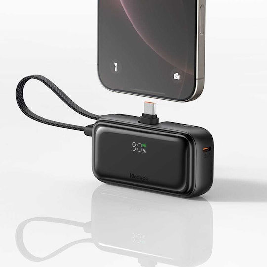 Mcdodo MC-7760 Power Bank 5000mAh 22.5W with USB-C Port Black view 4