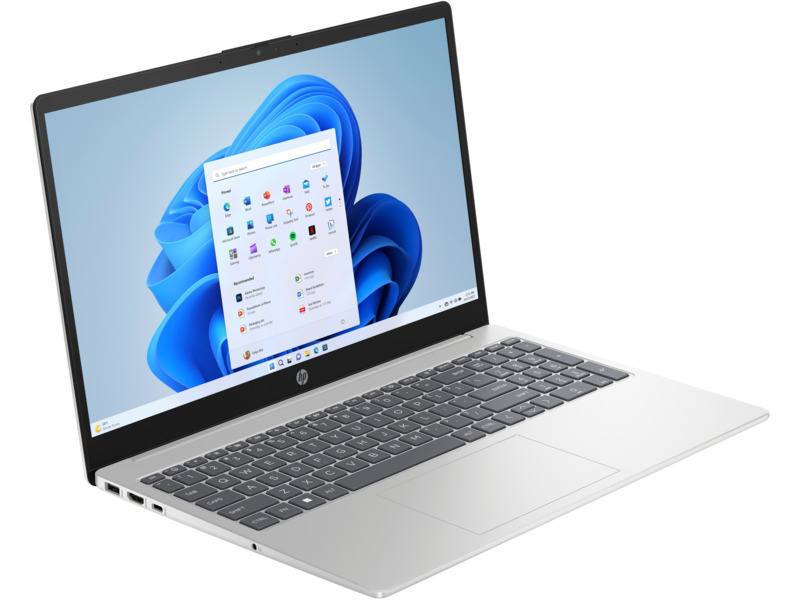 HP 15-fd0153dx 15.6" Touchscreen (i3-1315U/8GB/256GB SSD/W11 Home) Natural Silver (US Keyboard) view 2