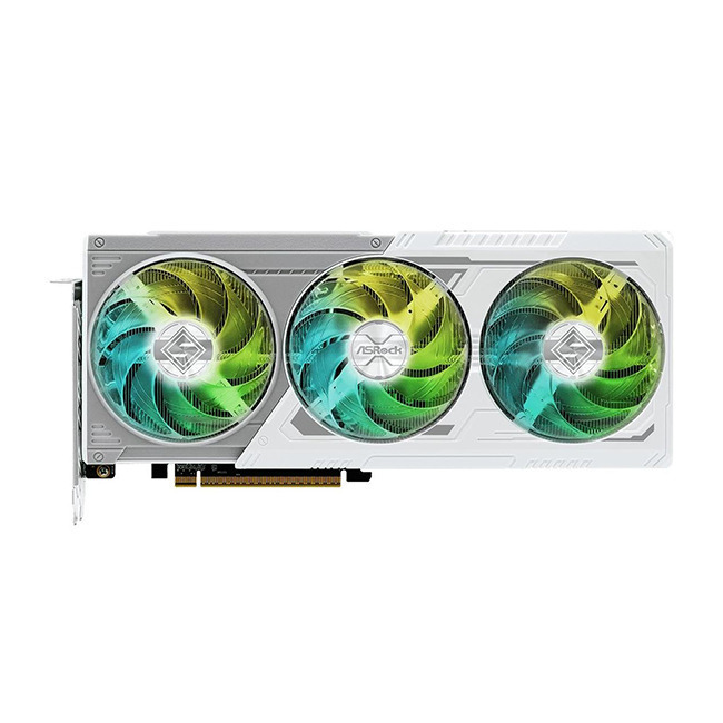 ASRock Radeon RX 9060 XT 16GB GDDR6 Steel Legend OC Graphics Card 90-GA5JZZ-00UANF view 2
