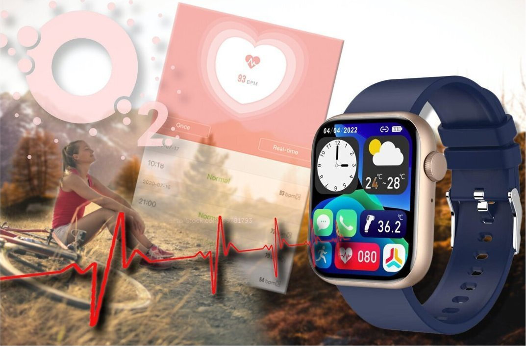 Smartwatch Gravity Gt3-4 Granatowy vy 3