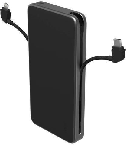 Mophie Powerstation Plus XL 10000mAh 20W with USB-A Port Black vue 3