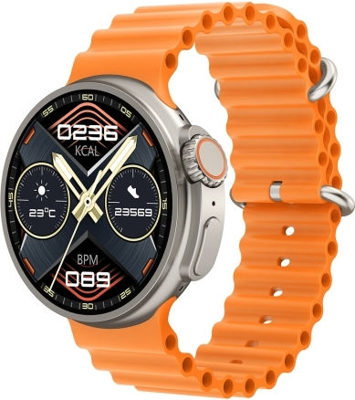 K9 1.39 Inch Tft Screen Smart Watch Supports Bluetooth Calling Health Monitoring Gold