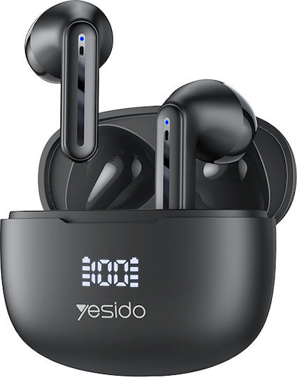 Yesido TWS19 Earbud Bluetooth Handsfree Earphones with Charging Case Black view 1