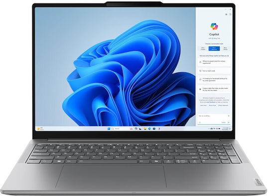 Lenovo Yoga Pro 9 16IMH9 16" UHD Touchscreen 165Hz (Ultra 7-155H/16GB/512GB SSD/GeForce RTX 4060/W11 Home) Luna Grey (US Keyboard) view 1