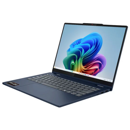 Lenovo IdeaPad 5 14" IPS FHD+ Touchscreen (Ryzen AI 300 Series-350/16GB/1.0TB SSD/W11 Home) Cosmic Blue (US Keyboard) view 3