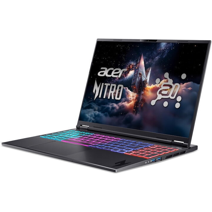 Acer Nitro 16 AI AN16S-61 -R7LG 16" IPS FHD+ 180Hz (Ryzen AI 300 Series-9 365/32GB/1TB SSD/GeForce RTX 5060/No OS) (International English Keyboard) vista 3