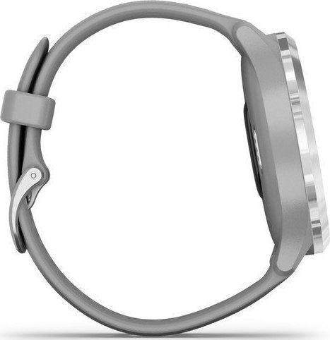 Garmin Vivomove 3 Stainless Steel 44mm Waterproof Smartwatch with Heart Rate Monitor (Powder Gray / Silver) view 5