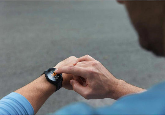 Garmin Forerunner 165 43mm Waterproof Smartwatch with Heart Rate Monitor (Black/Slate Gray) view 2