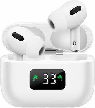 5.0 In-ear Bluetooth Handsfree Earphones with Sweat Resistance and Charging Case White