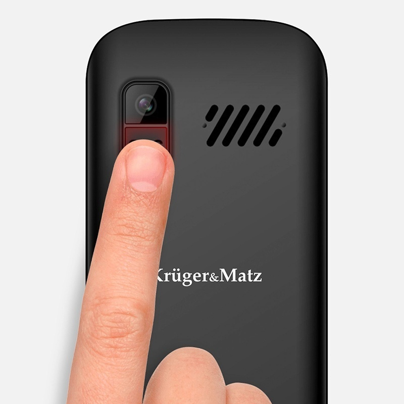 Kruger & Matz Simple 923 Dual SIM Mobile Phone with Large Buttons English Menu Black Ansicht 7