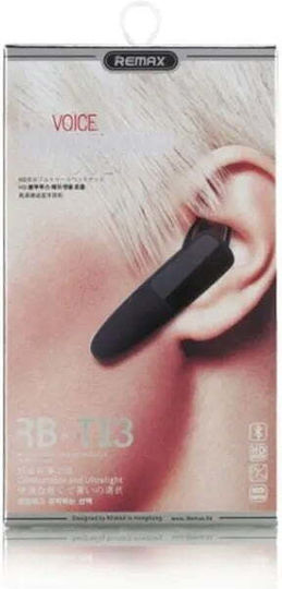 Remax RB-T13 Earbud Bluetooth Handsfree Earphone White view 4