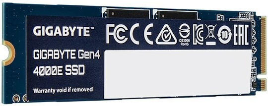Gigabyte 4000E SSD 500GB M.2 Type with PCI Express 4.0 Connection G440E500G view 2