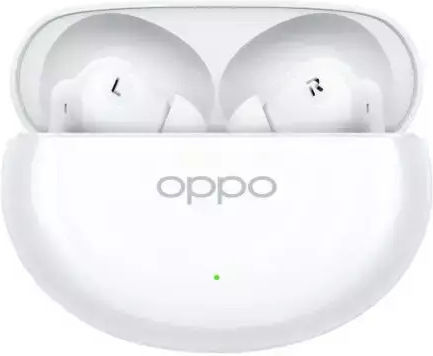 Oppo Enco Air4 In-ear Bluetooth Handsfree Earphones with Sweat Resistance and Charging Case Silky White vue 3