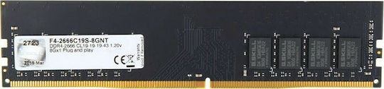 G.Skill Value DDR4 with Module 1x8GB and Speed 2666 for Desktop F4-2666C19S-8GNT view 4