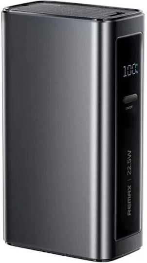 Remax FP-12 Power Bank 10000mAh 20W with USB-A Port and USB-C Port Power Delivery Black view 1