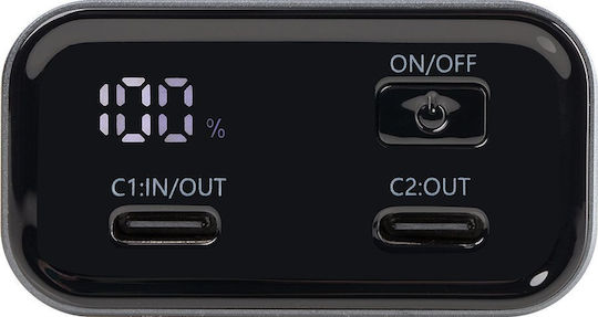 Tactical Company Power Bank 10000mAh 30W with 2 USB-C Ports Gray vue 5