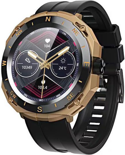BlitzWolf BW-AT3 Smartwatch with Heart Rate Monitor (Brown) Ansicht 5