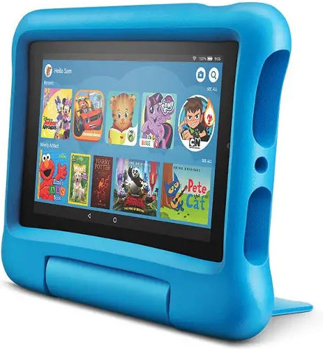 Amazon Fire 7 7Inches Tablet (1GB/16GB) Blue view 2