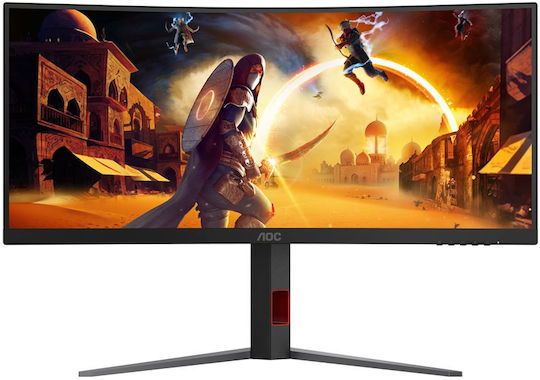 AOC CU34G4Z Ultrawide VA HDR Curved Monitor 34" QHD 3440x1440 240Hz with Response Time 0.5ms GTG