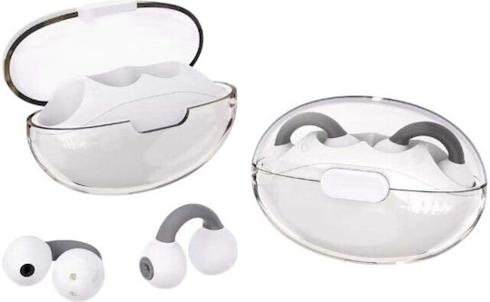 TS-10 Open Ear Bluetooth Handsfree Earphones with Charging Case Black view 4