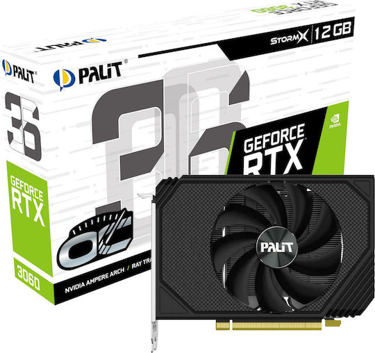 Palit GeForce RTX 3060 12GB GDDR6 StormX OC Graphics Card view 1