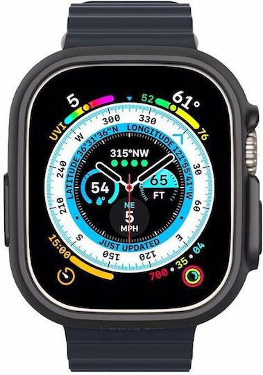 Awei H16 Ultra Smartwatch with Heart Rate Monitor (Black) view 2
