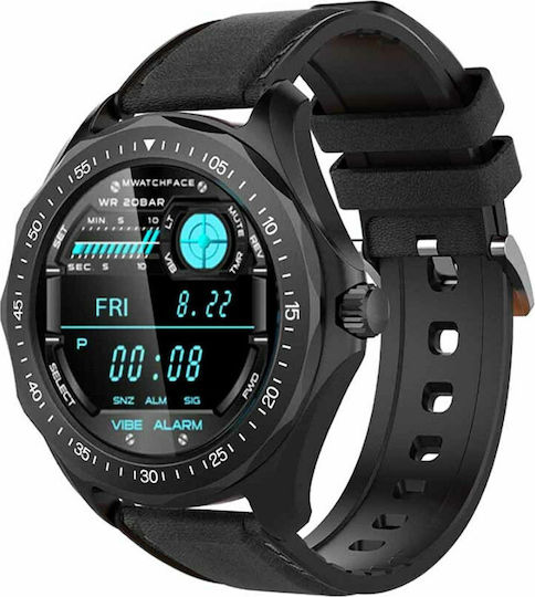 BlitzWolf BW-HL3 Waterproof Smartwatch with Heart Rate Monitor (Black) vista 2