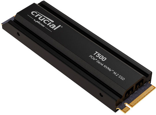 Crucial T500 SSD 1TB M.2 Type with PCI Express 4.0 Connection PS5 Compatible CT1000T500SSD8 view 3