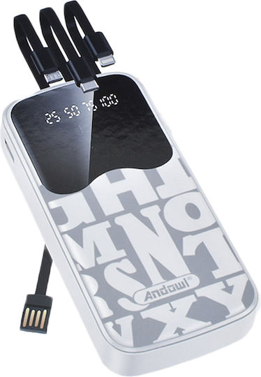Andowl Q-CD902 Power Bank 30000mAh White view 1