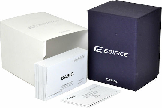 Casio ECB-S100D-2AEF Stainless Steel 50mm Waterproof Smartwatch (Silver) view 2