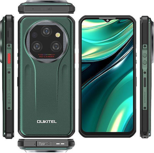 Oukitel WP39 5G Dual SIM (6GB/256GB) Resistant Smartphone Green view 2