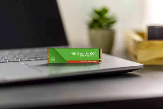 Western Digital Green SN3000 SSD 1TB M.2 Type with PCI Express 4.0 Connection WDS100T4G1E-00CPS0 Bulk view 3