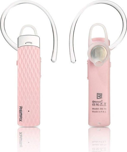 Remax RB-T9 In-ear Bluetooth Handsfree Earphone Pink view 3