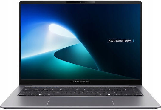Asus ExpertBook 14" QHD+ (Ultra 5-226V/16GB/1.0TB SSD/No OS) (US Keyboard) view 1