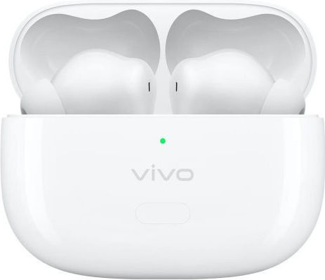 Vivo TWS 2e In-ear Bluetooth Handsfree Earphones with Charging Case Moonlight White view 1