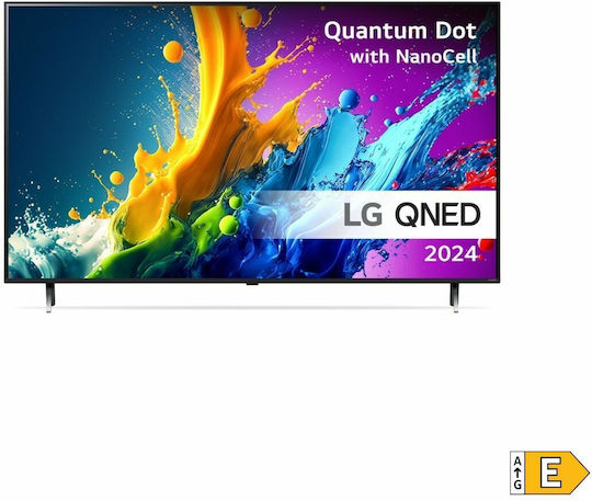 LG Smart Television 55" 4K UHD QNED 55QNED80T6A HDR (2024) view 3