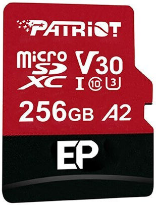 Patriot microSDXC 256GB U3 V30 A2 90MB/s With Adapter view 2
