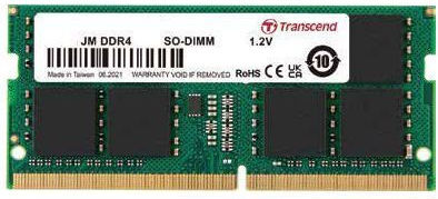 Transcend DDR4 with Module 1x16GB and Speed 3200 for Laptop TS3200HSB-16G