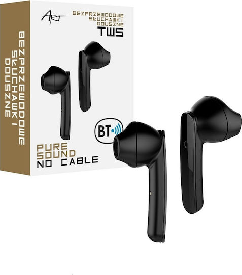 SL Art AP-TW-B3 Earbud Bluetooth Handsfree Earphones with Charging Case Black view 5