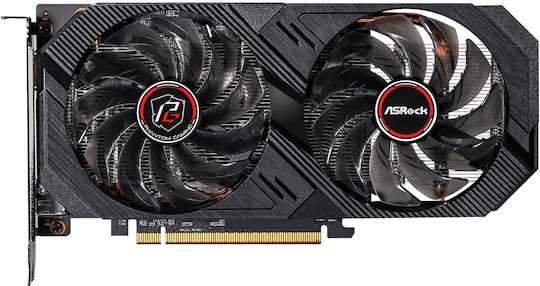 ASRock Radeon RX 6500 XT 4GB GDDR6 Phantom Gaming D OC Graphics Card view 3