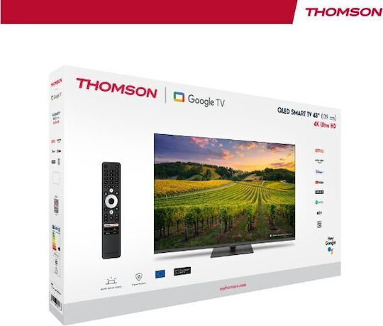 Thomson Smart Television 43" 4K UHD QLED 43QG5C14 HDR (2024) view 5