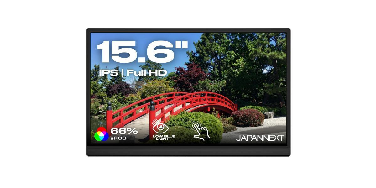 Japannext IPS HDR Portable Monitor 15.6" FHD 1920x1080