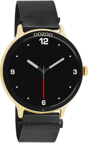 Oozoo Q00137 45mm Smartwatch with Heart Rate Monitor (Black) view 6